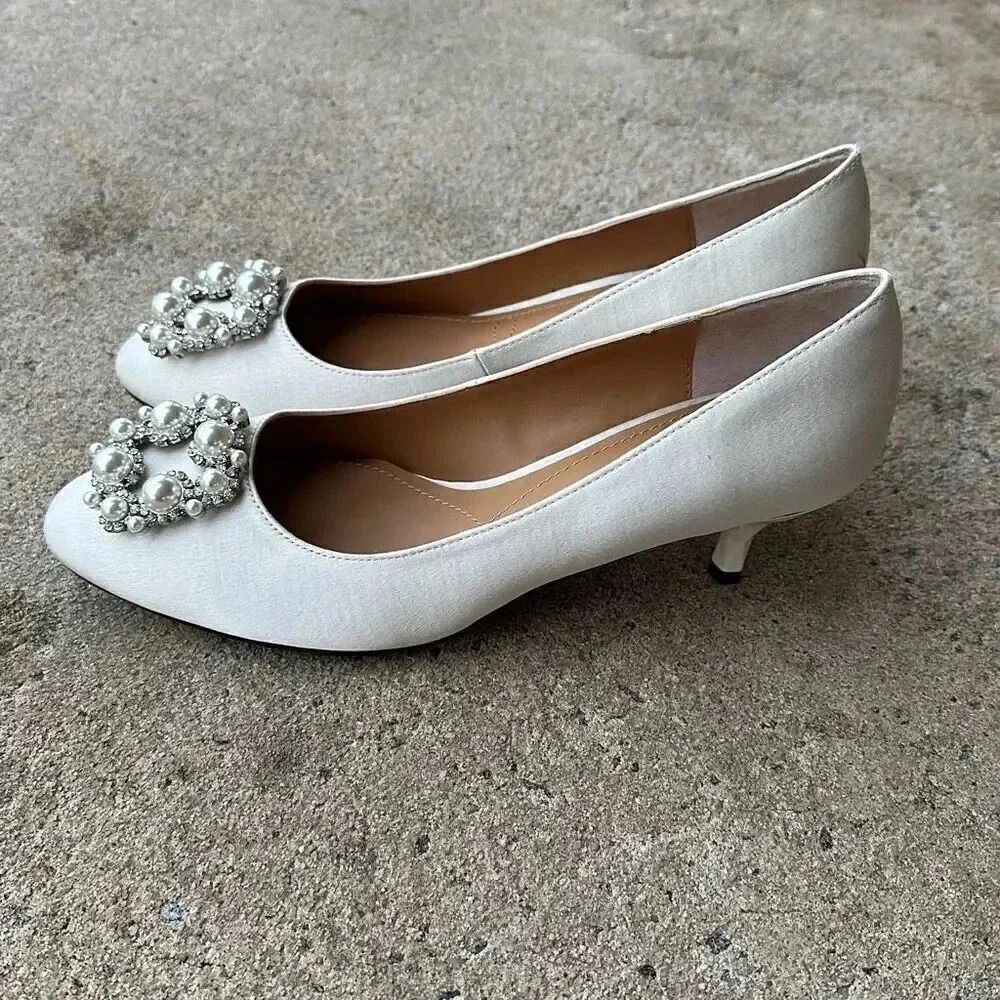 J. Renee Dawsyn Pointed Toe Pump Women’s Size 8.5 - Picture 3 of 14